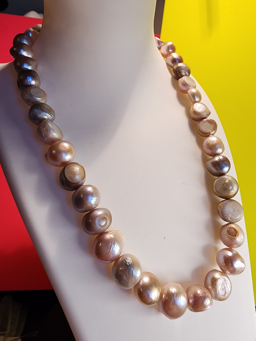Classic Faux Pearl Strand Necklace